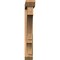Ekena Millwork Balboa Slat Smooth Bracket w/ Offset Brace, Western Red Cedar, 5 1/2"W x 38"D x 38"H BKT0604X38X38BOA06SWR - alternate 3